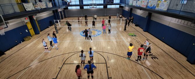 Girls Youth Volleyball Clinic at the Clubhouse hosted by North Allegheny Girls Volleyball Team