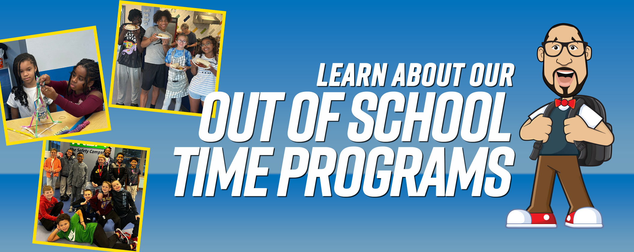 Out of school time slider